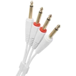 UDG Ultimate Jack 1/4 a Jack 1/4 3 metros Blanco - Imagen 4