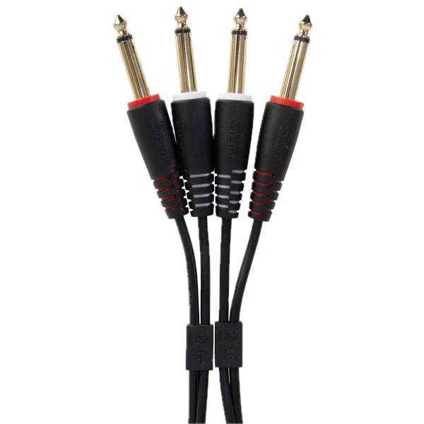 UDG Ultimate Jack 1/4 a Jack 1/4 Negro 1.5 metros - Imagen 1