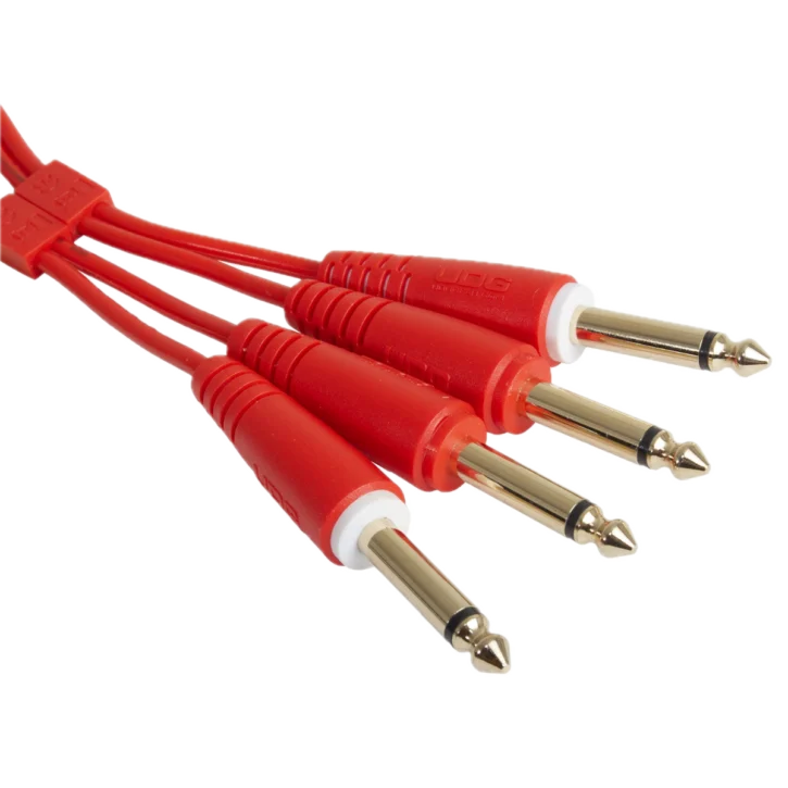 UDG Ultimate Jack 1/4 a Jack 1/4 1.5 metros Rojo - Imagen 3