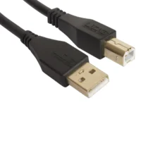 UDG U95003Bl Usb 2.0 A-B Negro Recto 3M