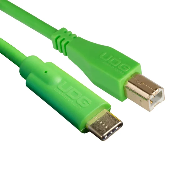 UDG U96001Gr Usb 2.0 C-B Verde Recto 1,5M - Imagen 1
