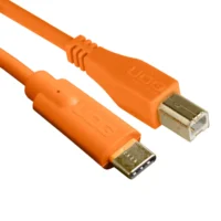 UDG U96001Or Usb 2.0 C-B Naranja Recto 1,5M