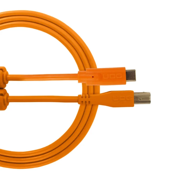 UDG U96001Or Usb 2.0 C-B Naranja Recto 1,5M - Imagen 3