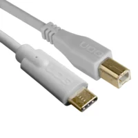 UDG U96001Wh Usb 2.0 C-B Blanco Recto 1,5M