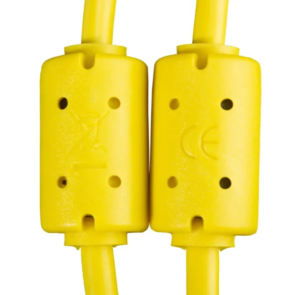 UDG U96001Yl Usb 2.0 C-B Amariilo Recto 1,5M - Imagen 2
