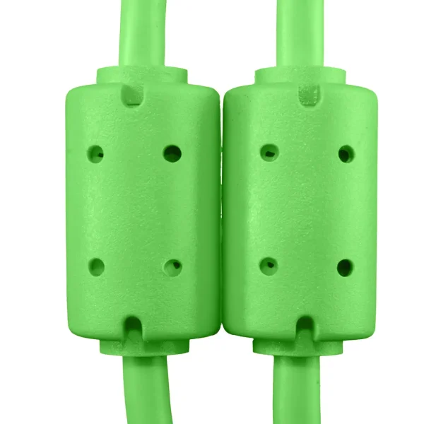 UDG U95006Gr Usb 2.0 A-B Verde Acodado 3M - Imagen 2