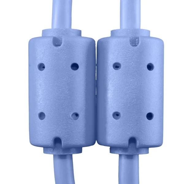 UDG U95006Lb Usb 2.0 A-B Azul Acodado 3M - Imagen 2
