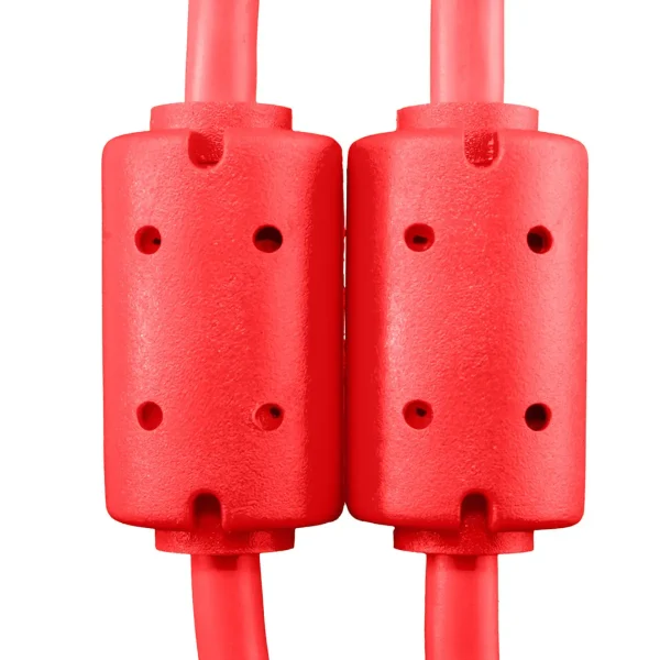 UDG U95006Rd Usb 2.0 A-B Rojo Acodado 3M - Imagen 2