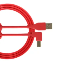 UDG U95004Rd Usb 2.0 A-B Rojo Acodado 1M - Imagen 3