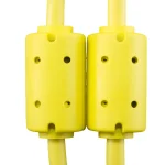 UDG U95005Yl Usb 2.0 A-B Amariilo Acodado 2M - Imagen 3