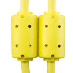 UDG U95006Yl Usb 2.0 A-B Amariilo Acodado 3M - Imagen 3