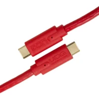 UDG U99001Rd Usb 3.2 C-C Rojo Recto 1,5M