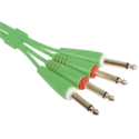 UDG Ultimate Jack 1/4 a Jack 1/4 1,5 metros Verde — imagen 3