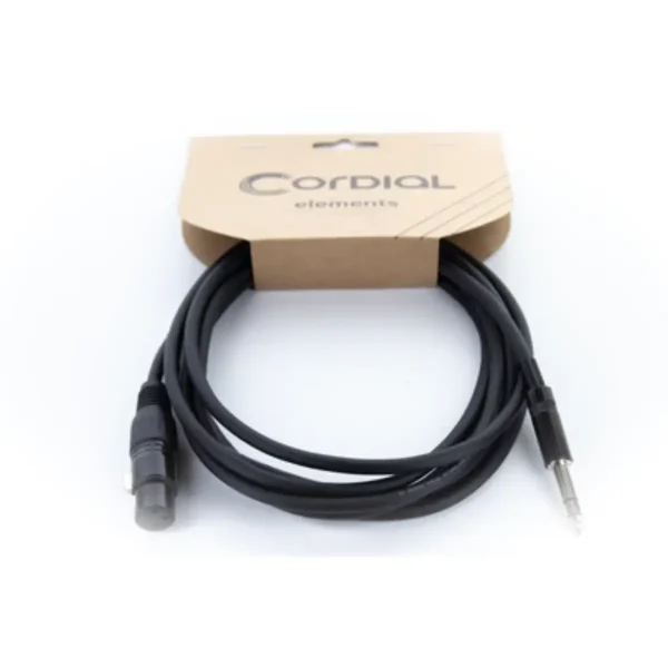 Cordial Cable De Audio Xlr Hembra / Jack Estéreo - 1,5 M - Imagen 2