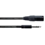 Cordial Cable De Audio XLR Macho/Jack Estéreo Macho De 1,5 M — imagen 2