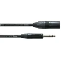 Cordial Cable De Audio Jack Estéreo/Xlr Macho De 2,5 M