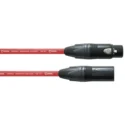 Cordial Cable De Micrófono Xlr 10 M Rojo