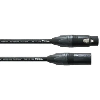 Cordial Cable XLR De 3 Metros Ultraflexible Cmk222-Flex