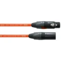 Cordial Cable De Micrófono Xlr 5 M Naranja