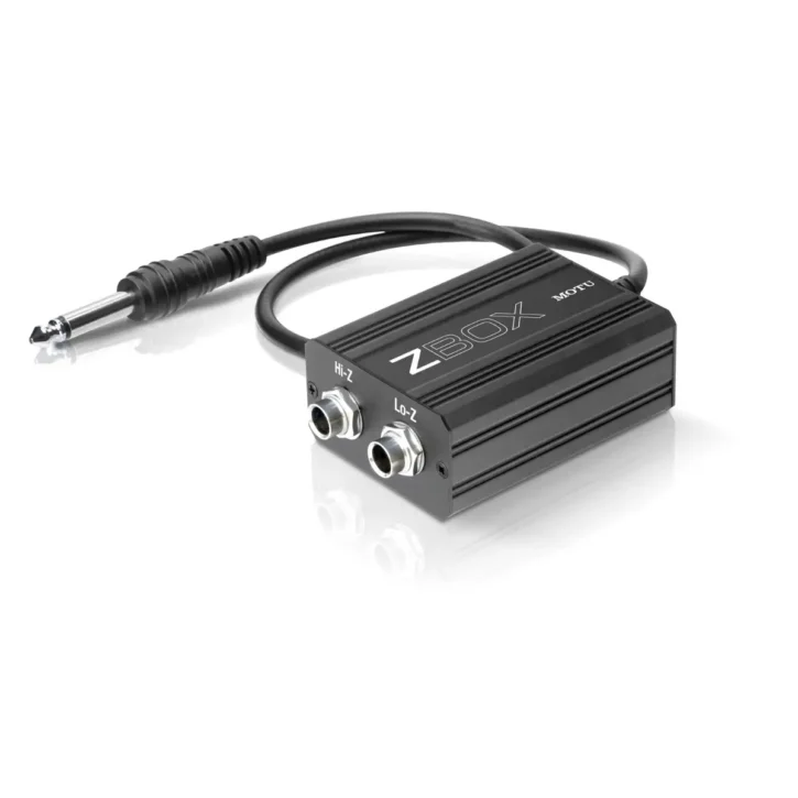 MOTU Adaptador Impedancia Guitarra Zbox - Imagen 3