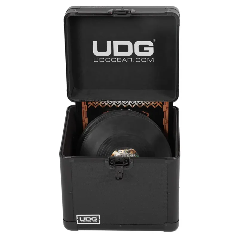 caja-para-vinilos-udg-u93017bl-udg-ultimate-record-case-80-vinyl-black-4 UDG U93017Bl Record Case 80 Vinyl Negro Imagen 1