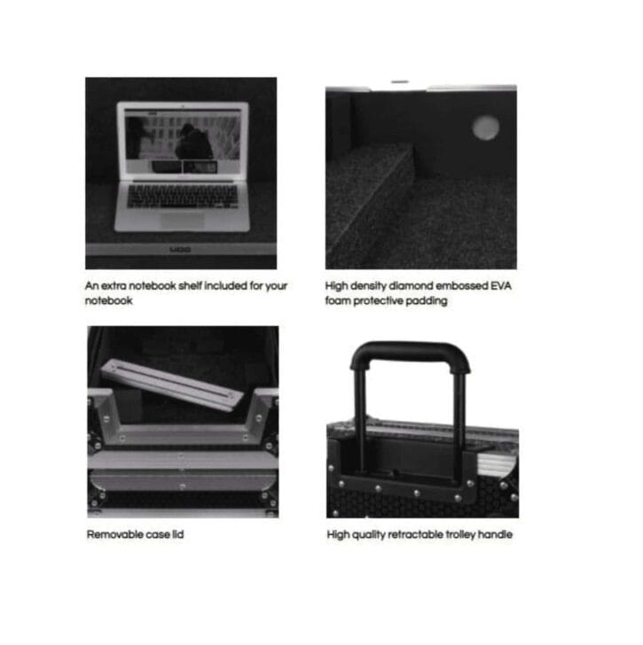 UDG FC PIONEER DDJ-RXSXSX2 BLACK PLUS (con Bandeja) - Imagen 3