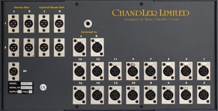 CHANDLER LIMITED Mini Rack Mixer - Imagen 5