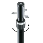 Konig Meyer Conector de inclinación para altavoz »Ring Lock« 19674