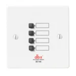DBX ZC7 EU Controlador De Zona Montado En La Pared - Imagen 2