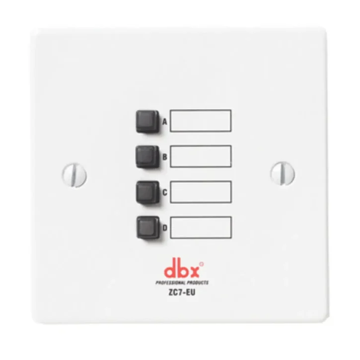 DBX ZC7 EU Controlador De Zona Montado En La Pared - Imagen 1