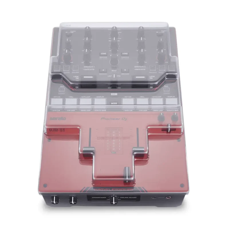 cubierta-decksaver-djm-s5-cover-5 Decksaver Pioneer DJ DJM-S5 Tapa protectora — con funda 5
