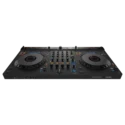 AlphaTheta DDJ-GRV6 controladora DJ — vista frontal sobre fondo negro