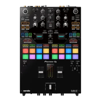 Pioneer DJ DJM-S7 Mesa de mezclas DJ para Serato — vista superior