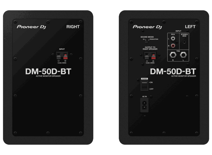 Pioneer Dj DM 50D BT Negro - Imagen 3