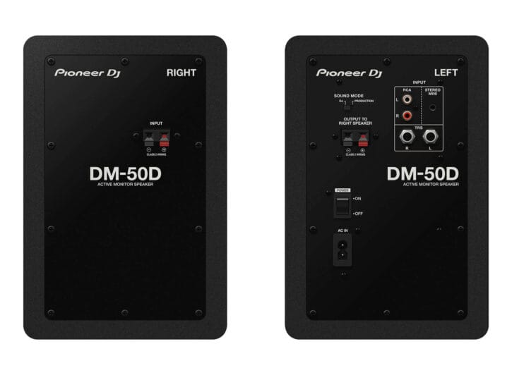 Pioneer Dj DM 50D Negro - Imagen 3