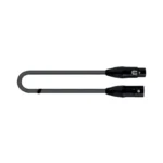 Cable micrófono Pvc XLR a XLR - 5 metros negro - Imagen 2