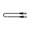 Cable micrófono Pvc XLR a XLR - 15 metros plata