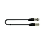 Cable micrófono Pvc XLR a XLR - 3 metros plata - Imagen 2