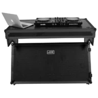 UDG U91072Bl -Flight Case Portable Z-Style Dj Table Negro Plus (Wheels) - Imagen 7