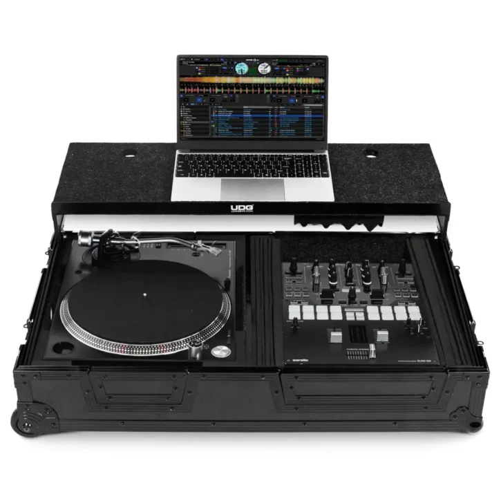 UDG U91100Bl Flight Case Single Turntable Battle/Plx-Crss12+10'/12' Mixer Plus - Imagen 6