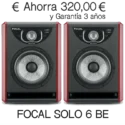 Focal Solo 6 Reestreno. Precio por pareja