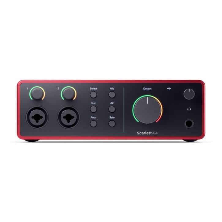 Focusrite Scarlett 4I4 4th Gen - Imagen 3