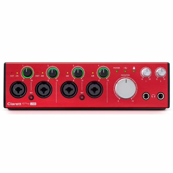 Focusrite Clarett+ 4 Pre - Imagen 1
