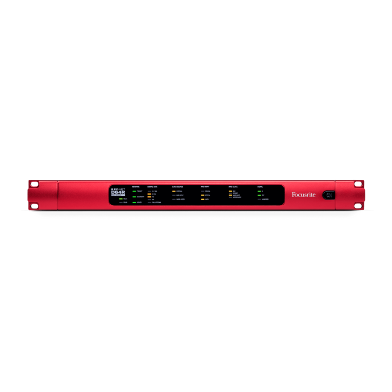 focusrite-rednet-d64r-madi-frontal Focusrite Rednet D64R Madi Imagen 1