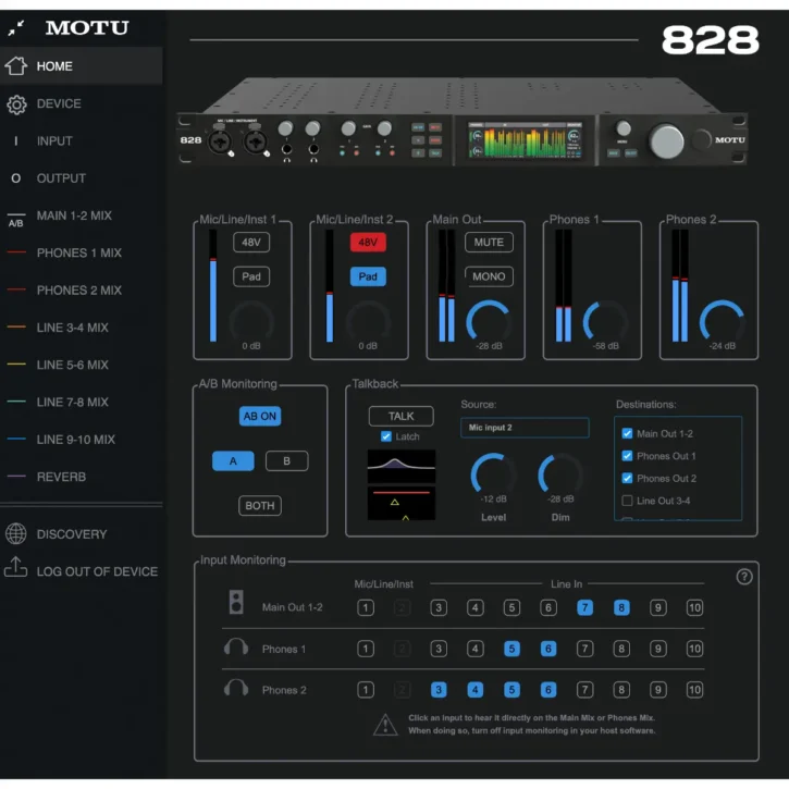 MOTU 828 - Imagen 8