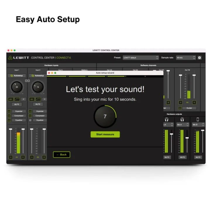 LEWITT CONNECT 6 Interfaz de Audio - Imagen 7