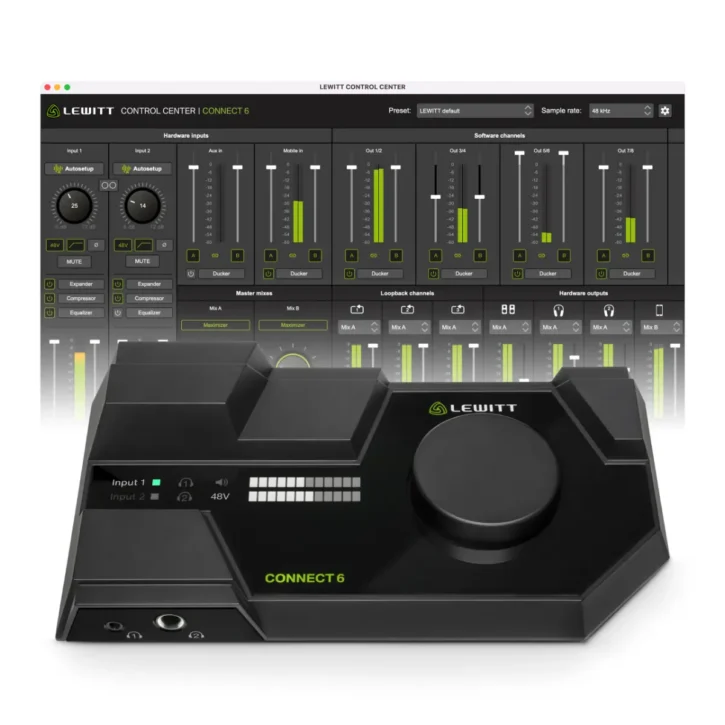 LEWITT CONNECT 6 Interfaz de Audio - Imagen 12