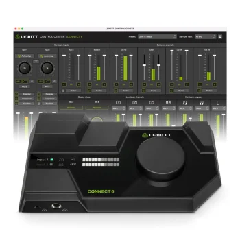 LEWITT CONNECT 6 Interfaz de Audio