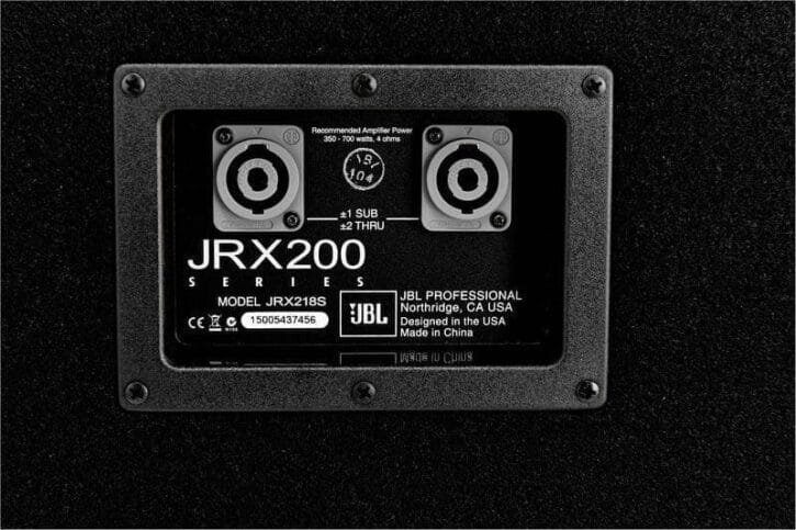 JBL JRX218S - Imagen 2