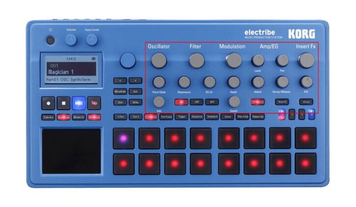 KORG ELECTRIBE BLUE - Imagen 3